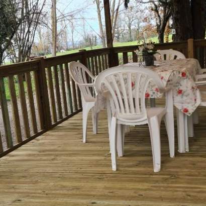 location mobil home 3 chambres gers terrasse integre mobile home 3 bedrooms occitanie