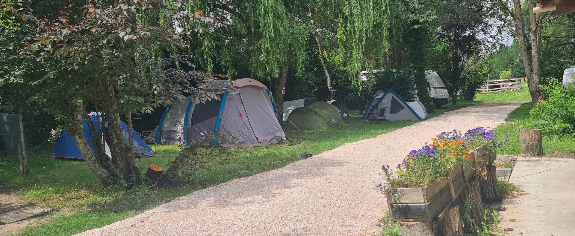 Camping pitches in Gers